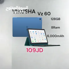  1 Vikusha Vz 60 128GB 8Ram فيكوشا الجديد تاب تابلت v z 60 فكوشا