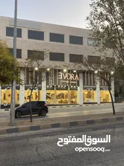  1 مكتب تجاري للايجار  300 متر مربع بخلدا  على الشارع الرئيسي  مساحات مختلفه