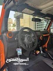  5 جيب رانجلر 2012 للبيع بسعر 15300
