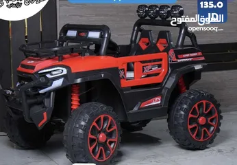  1 سياره أطفال كهرباء جديده