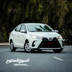  1 TOYOTA YARIS Excellent Condition White 2021