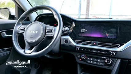  25 2022 كيا نيرو كهرباء وارد كوري بطارية كبيرة ممشى قليل جدا فحص كامل ولا ملاحظة عداد مطابق للكارسير