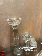  2 اطقم كريستال 12 قطعه للبيع