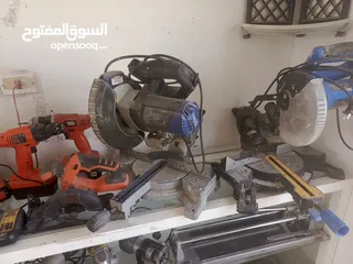  2 عدد يدويه درلات ومناشير وصواريخ وغيرها مستعمله استعمال منزلي مكفوله