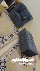  6 كنب غرفه ضيوف تفصيل خشب سويد للبيع قماش ثقيل