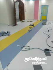  20 ارضيات . PVC . رولات وشرحات . فينيل للمستشفيات والحضانات والنوادي الرياضية  وروضات مصانع مراكز إعاقة