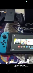  1 للبيع جهاز Nintendo switch v2  كسر زيرو