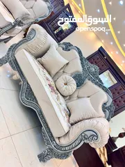  15 عروووووض طقم كنب مصري دمياطي 9مقاعد خشب زان تفصيل ومتوفر 14 مقعد