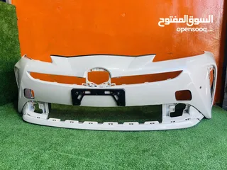  1 طمبون اماميم ستعمل تويوتا بريوس 2019-2022 Toyota Prius 2019-2022 مستعمل اصلي لون ابيض لؤلؤي