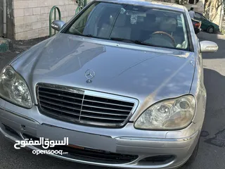  3 مرسيدس غواصة 350S للبيع موديل 2003 لون سلفر