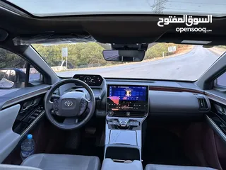  10 تويوتا Bz4X 2023 فل Pro ممشى قليل فحص كامل بحالة الوكالة مالك واحدمن الزيرو بسعر مميز