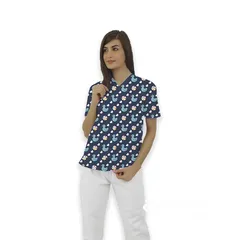  9 Printed scrub top very good quality garnteed after washing for long time available 24 designs