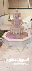  2 نوافير وشلالات جميع انواع الحجر البناء والديكوارات الستفسار الاتصال على الرقم وعلى واتس اب 077272750