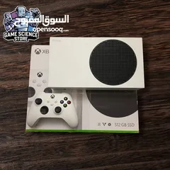  1 Xbox series s جديد الجهاز مش مستعمل الا تجريب