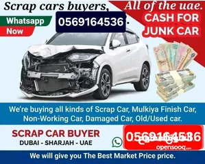 1 Scrap cars buying.