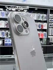  4 iPhone 15 Pro Max (256 GB) ايفون 15 برو ماكس 256 جيجابايت وارد الشرق الاوسط بطارية 100٪؜