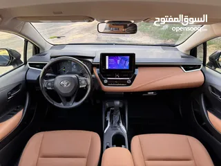  11 تويوتا كورولا 2023 فحص كامل امريكي ليثيوم بحالة الوكالة