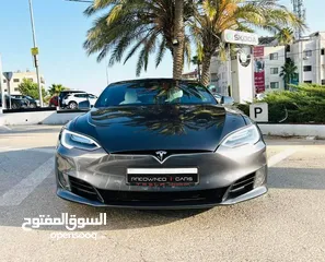  8 Tesla S 75 وارد شركة تيسلا الاردن