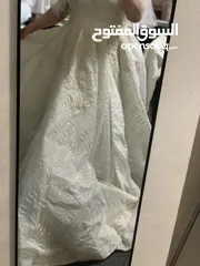  3 فستان زفاف فخم جدا بسعر حرق