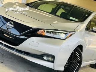  3 نيسان ليف الشكل الجديد  2023 leaf sv plus  60kw