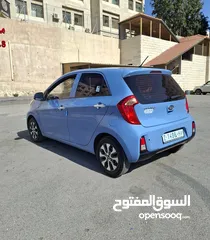  5 كيا مورنينج 2017 فل  بصمة  عداد قليل ( 67 ) ألف كيلو