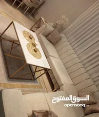 3 طقم كنب مستعمل بحالة ممتازه
