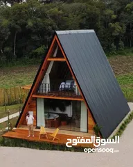  27 تصميم وتنفيذ الاكواخ الخشبيه البيوت الأوربية البيوت الريفيه