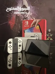  4 Nintendo Switch Oled بحاله الوكالة