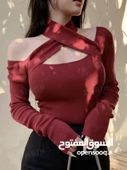  2 بلوزة ستاتي شتويةWomen’s Shirt