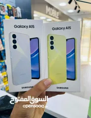  22 جهاز جديد بالكرتونة Samsung A15 رام 12 جيجا 128 مكفول سنة متوفر توصيل