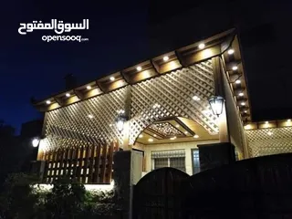  7 صيانه الكرميد من تسريب المياه واستبدال الحب المكسور ومعالجه الخشب ودهان الخشب