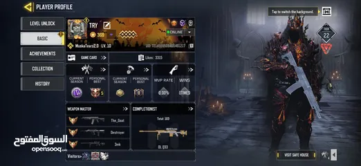  5 3 Mythics  14 Legendaries  5K AED Invested  Legendary Rank Achieved (Negotiable).