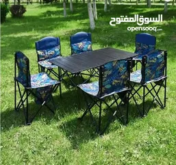  4 طاولة الرحلات عندى كمية  من طاولة الرحلات الفخمة سهلة الحمل وسهلة الطى  متعة التنزه مع طاولة الرحلات