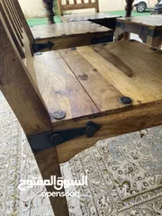  4 طاولة طعام انتيك خشب Antique table
