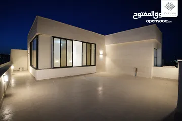 8 شقة فخمة للبيع طابق ثالث مع رووف دوبلكس في ارقى مناطق شفا بدران مساحة 228 متر داخلي