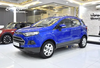  1 Ford EcoSport ( 2017 Model ) in Blue Color GCC Specs