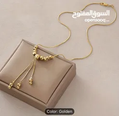  1 طوق مطلي ذهب عيار 24 موديل عربي راقي جدا