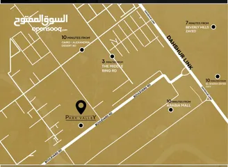  7 N فيلا ستاند الون للبيع في Compound Park Valley Alkhalij في الشيخ زايد