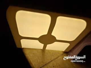  2 إنارة حدائق جديده لون صحراوي 24 وات