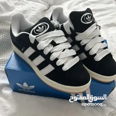  1 Adidas campus 00s black/white