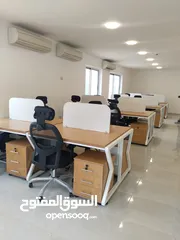  1 بارتيشن موظفين / ورك ستيشن رباعي  سداسي ثماني حسب الطلب من المصنع مباشرة