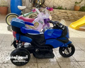  9 فرشة تخت مجوز للبيع تخت اطفال شكل سياره  دراجه شحن  بسكليت اوروبي