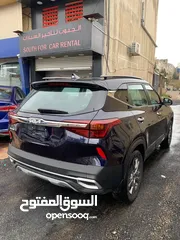 2 جيب كيا سيلتوس موديل 2023 فل كامل اضافات بانوراما للايجار باسعار تنافسية