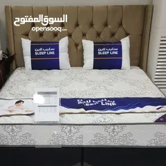  4 فرشات لاتيكس وكوكونت السعودية ذات اعلى المواصفات الطبية الفندقية العالمية مع سريرها و اضخم بكج هدايا
