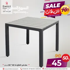  8 طاولات طعام بأشكال وبألوان مختلفه