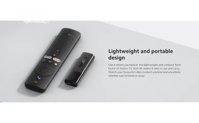  2 جهاز شاومي ستيك Xiaomi Mi TV Stick 4K Ultra HD