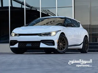  10 فحص كامل جمرك اليوم ترخيص وتأمين سنه كاملهKia EV6 Gt line 2022