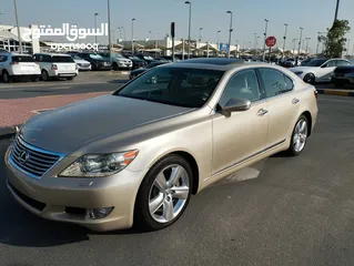  2 لكزس LS460 موديل 2012 وارد امريكا اوراق جمارك فل رقم واحد فتحه سقف مثبت سرعه