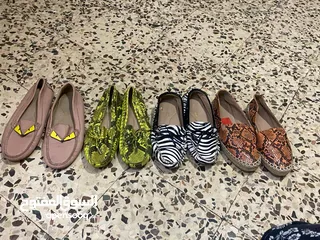  6 احذيه مستعمل للبيع بسعر 5