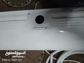  7 مكيف فريجيدير طن ونص غازو محبوس بحاله الوكاله اشتري وركب وبرابيشوا معاه 3 متر كت